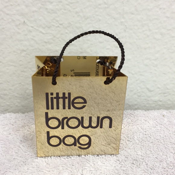 Bloomingdale's Other - NWT New Gold Bloomingdale’s Metal Gift Bag Ornament Decor